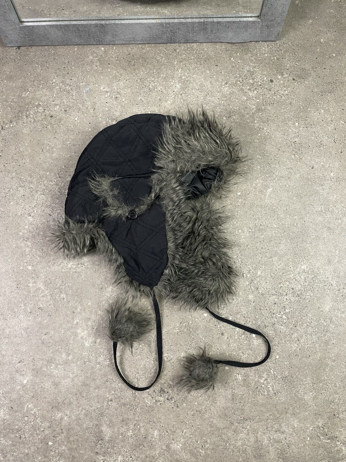 Hysteric Glamour × Japanese Brand Ushanka Trapper Hat Mohair Fur Vintage Size ONE SIZE - 1 Preview