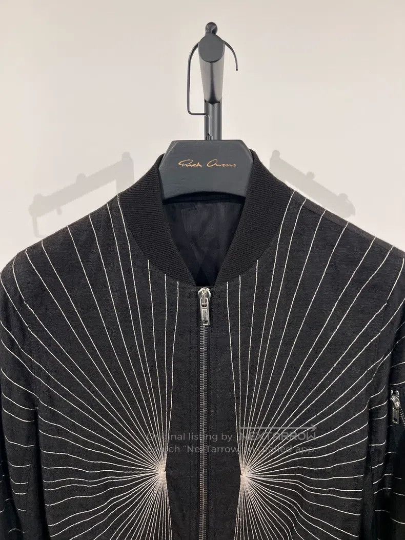 Rick Owens RICK OWENS Flight Jacket Outerwear Size US S / EU 44-46 / 1 - 3 Thumbnail