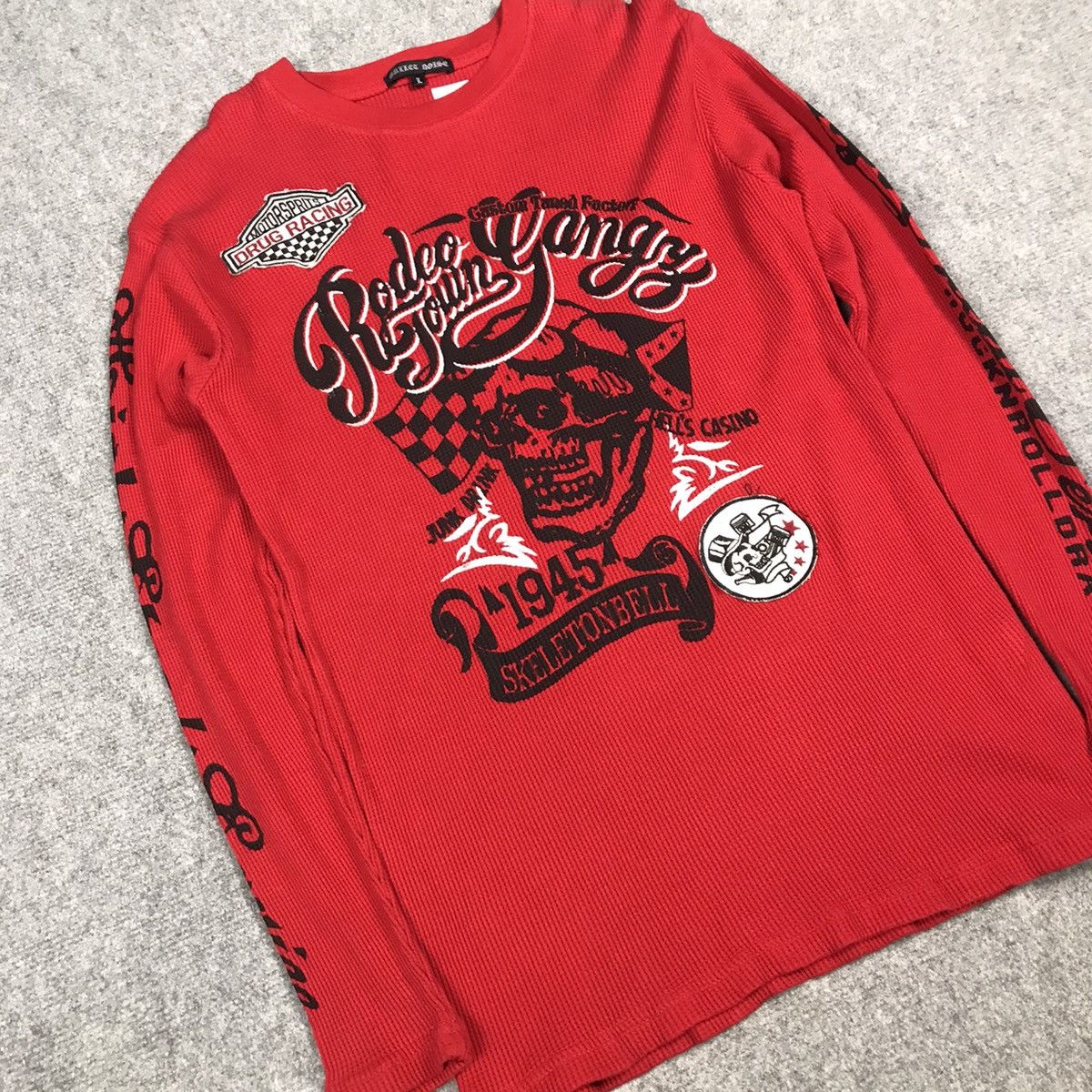 Indian Motorcycle BONNEVILLE MOTORCYCLE LONG SLEEVE SHIRT Size US L / EU 52-54 / 3 - 3 Thumbnail