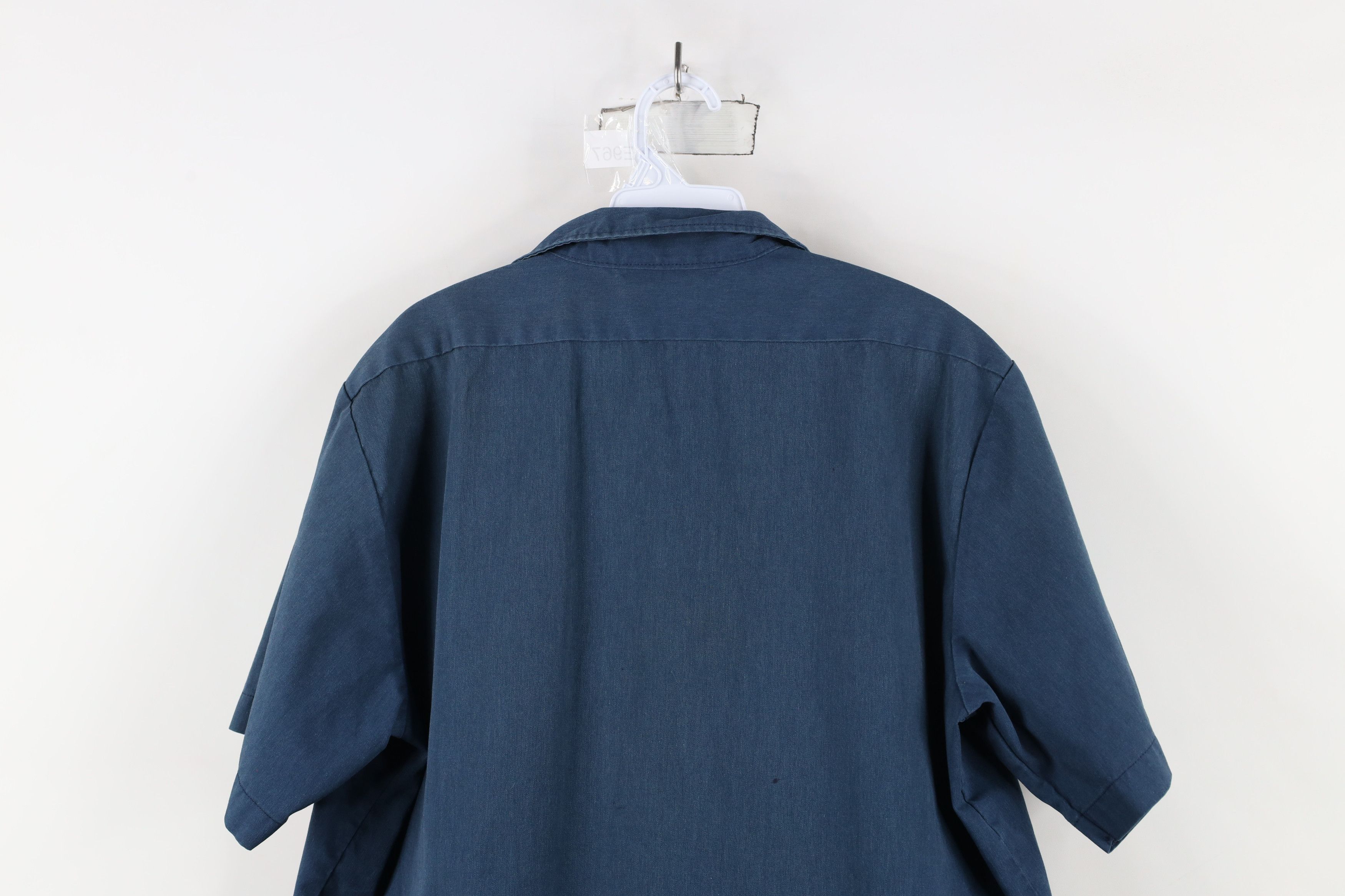 Dickies × Vintage Vintage 90s Dickies Workwear Short Sleeve Button Shirt US Size US L / EU 52-54 / 3 - 12 Thumbnail
