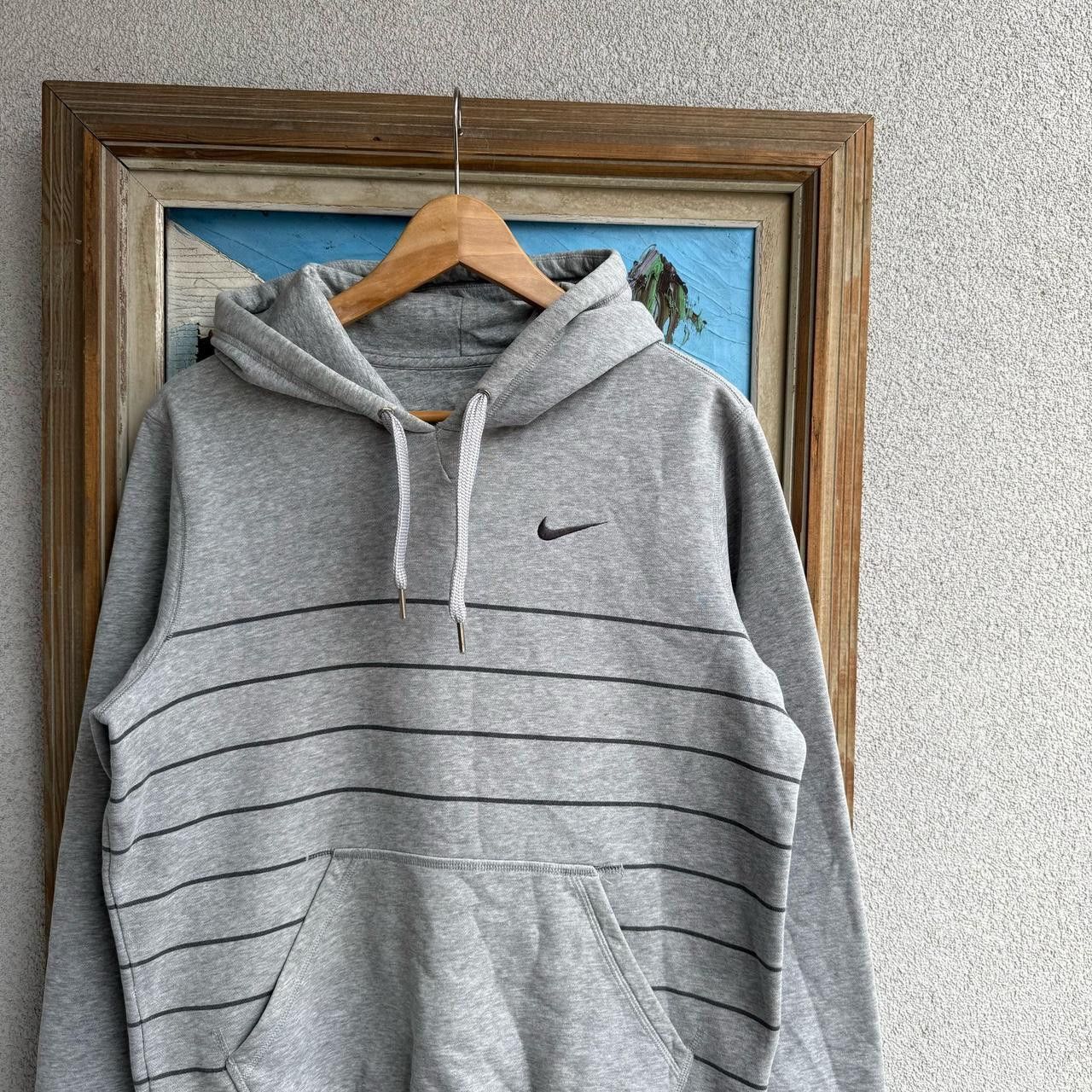 Nike Nike Vintage Hoodie Mini Swoosh 90s Size US M / EU 48-50 / 2 - 2 Thumbnail