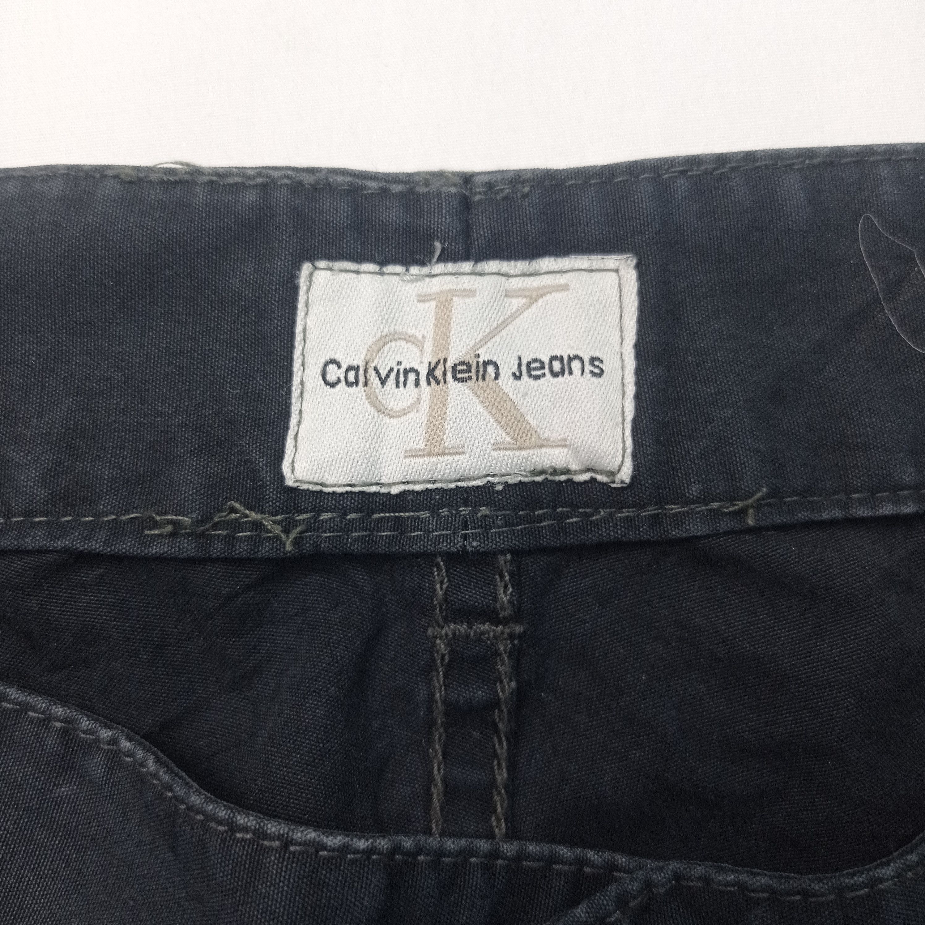 Calvin Klein Calvin Klein Super Black Casual Pants Size US 30 / EU 46 - 8 Thumbnail