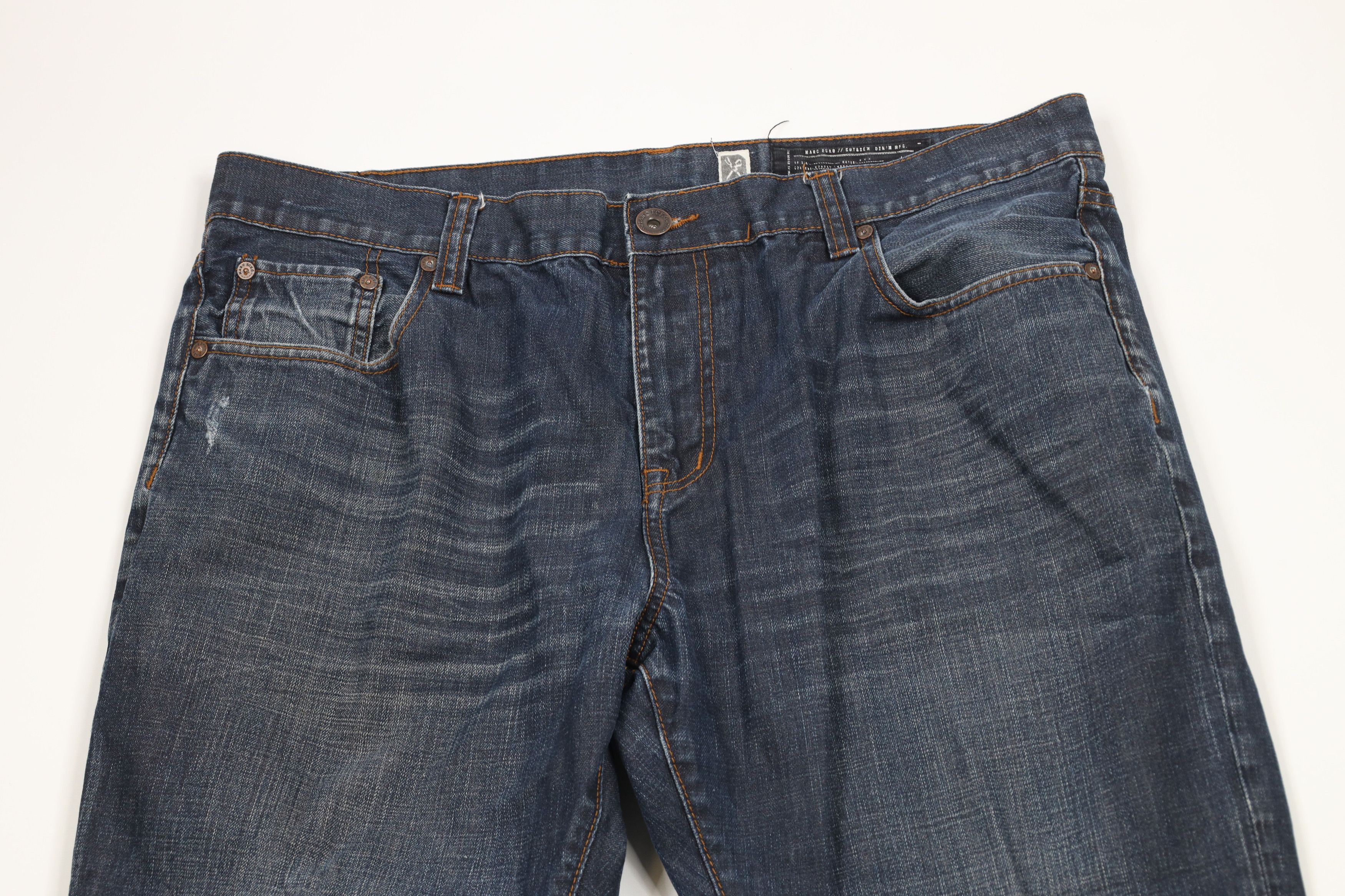 Marc Ecko × Vintage Vintage Y2K Mark Ecko Baggy Fit Wide Leg Denim Jeans Blue Size US 40 / EU 56 - 2 Thumbnail