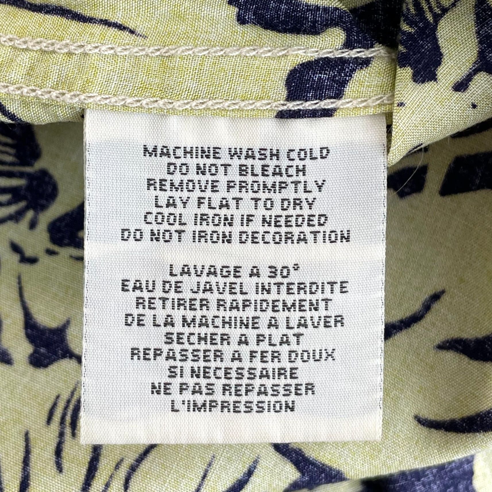Vintage Denim & Supply Ralph Lauren Shirt Men M Multi Floral Hawaiian Short Sleeve Shirt (Button-Up) Size US M / EU 48-50 / 2 - 7 Thumbnail