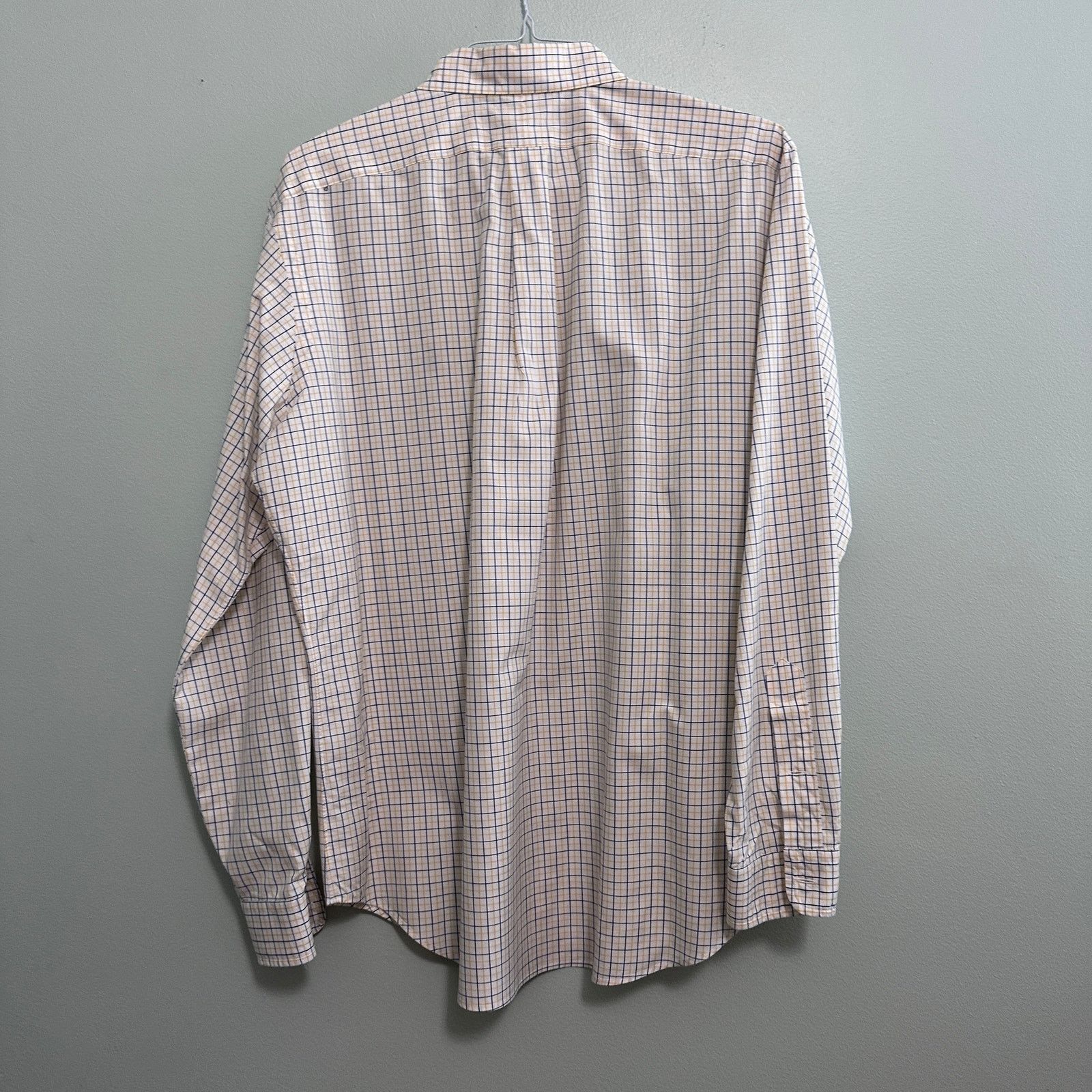 Ralph Lauren Ralph Lauren yellow and navy plaid classic fit button down Size US L / EU 52-54 / 3 - 3 Thumbnail