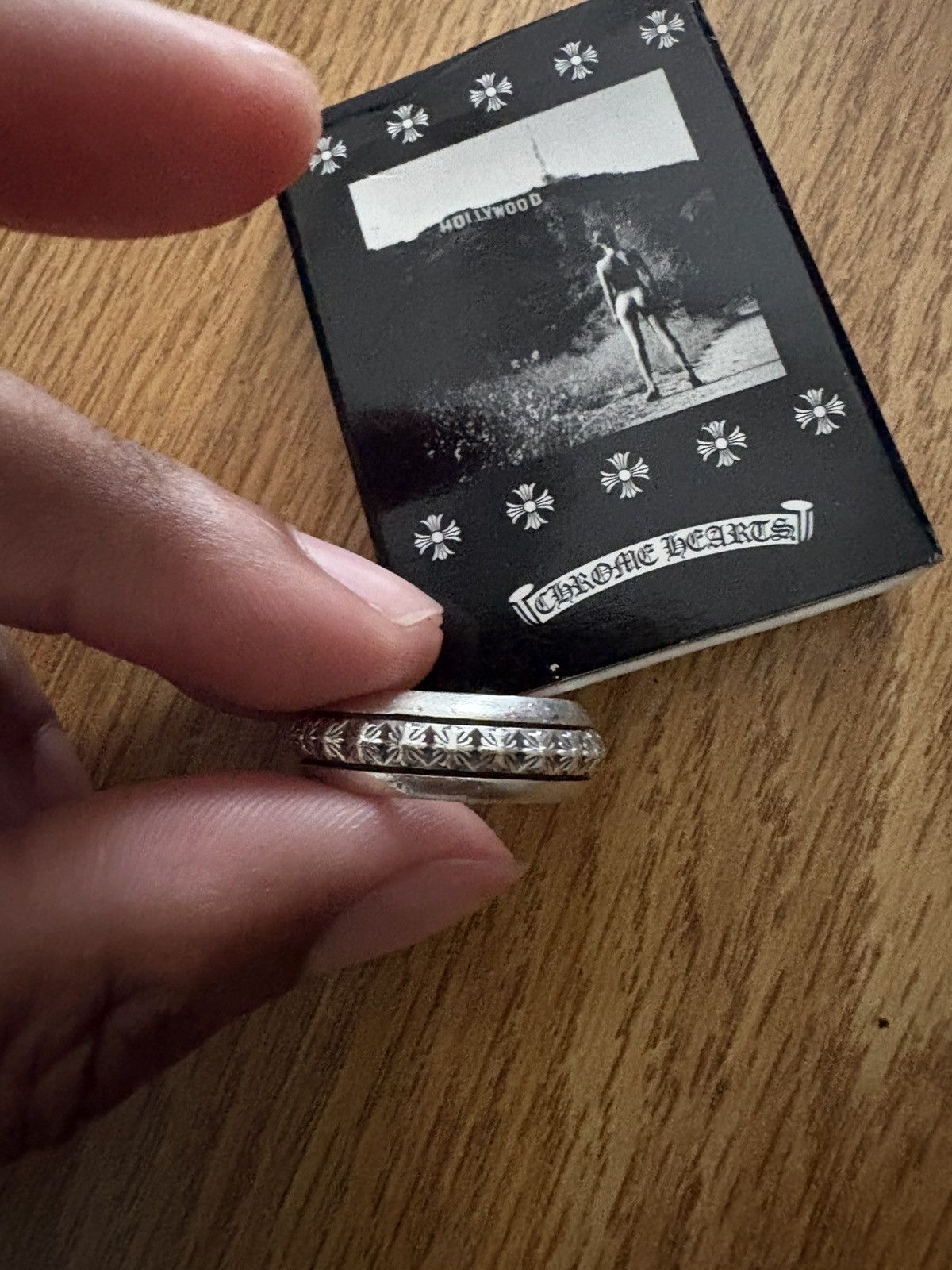Chrome Hearts Chrome Hearts Pyramid Plus Ring | Grailed