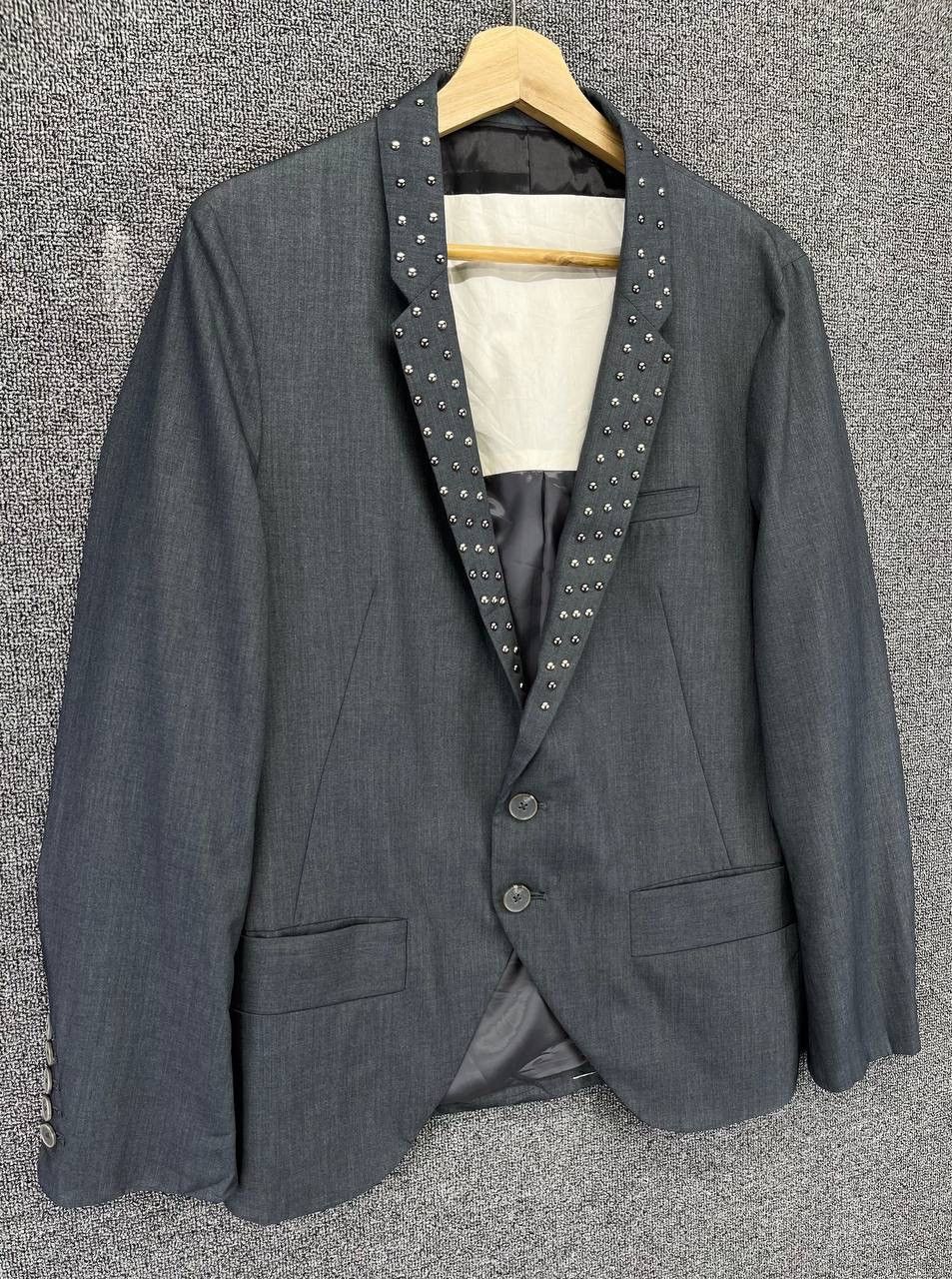 PPFM Vintage PPFM Spike Punk Rare Blazer Coats Jacket Size US M / EU 48-50 / 2 - 2 Thumbnail