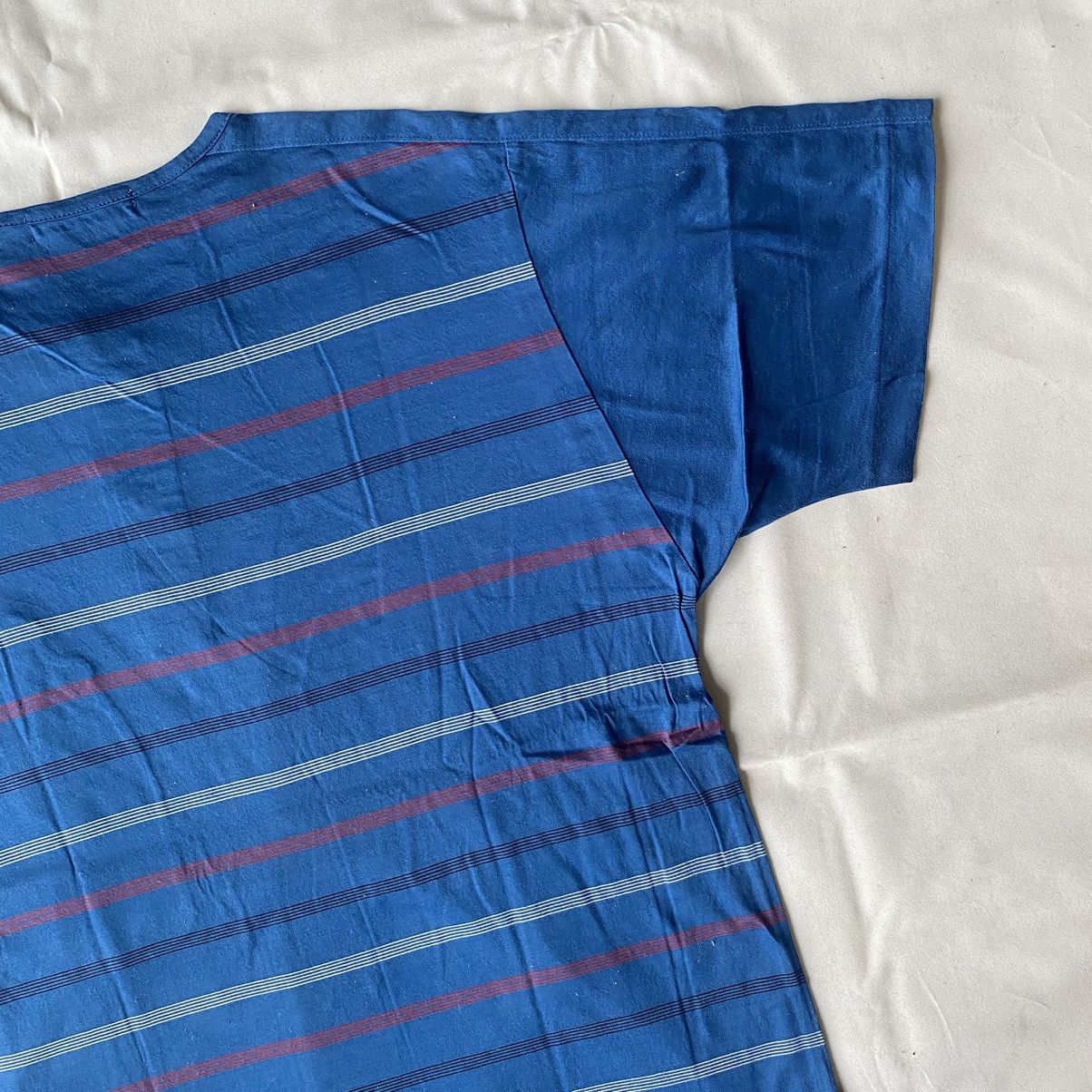 Japanese Brand × Pierre Balmain × Vintage Japan Market Pierre Balmain Paris Striped Henley Tees Size US M / EU 48-50 / 2 - 12 Thumbnail