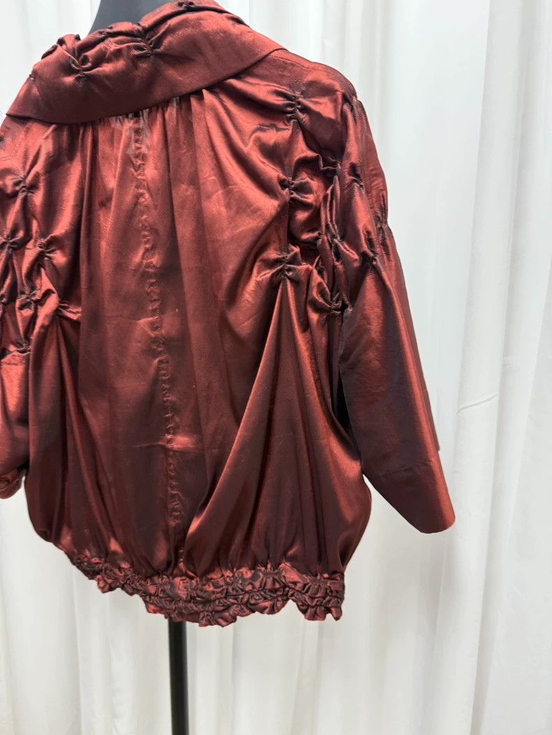 Issey Miyake Issey miyake Metal nylon short-sleeved jacket 2503-Nextarro Size US M / EU 48-50 / 2 - 7 Thumbnail