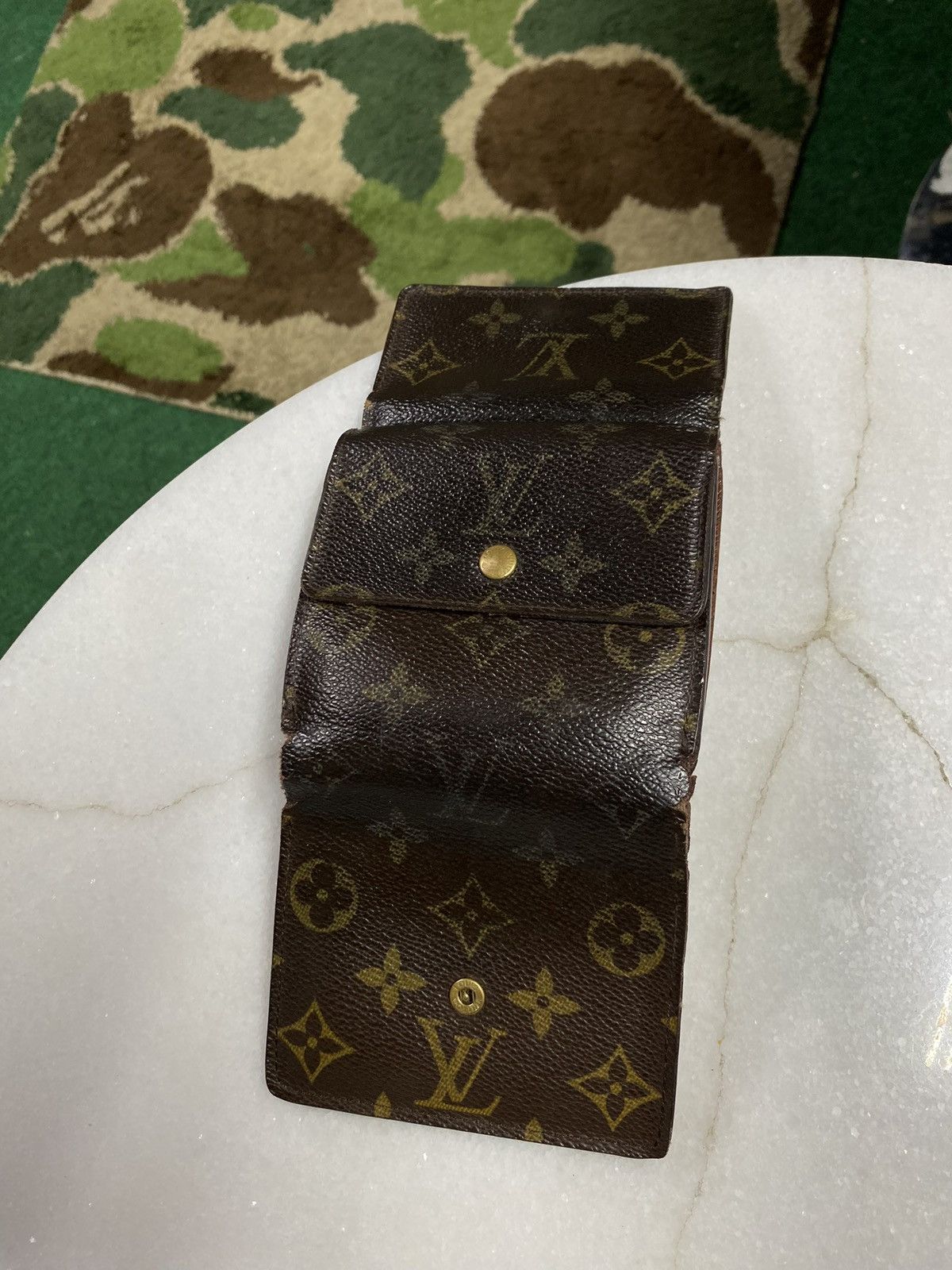 Louis Vuitton Louis Vuitton Brown Monogram Wallet Women’s Card Holder Size ONE SIZE - 3 Thumbnail