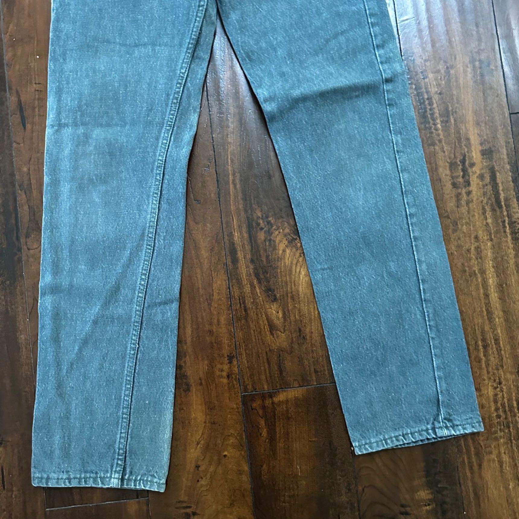 Levi's VINTAGE Levi's 501 Jeans 29x32 Straight Blue Light Wash 90s Mens Size US 29 - 3 Thumbnail