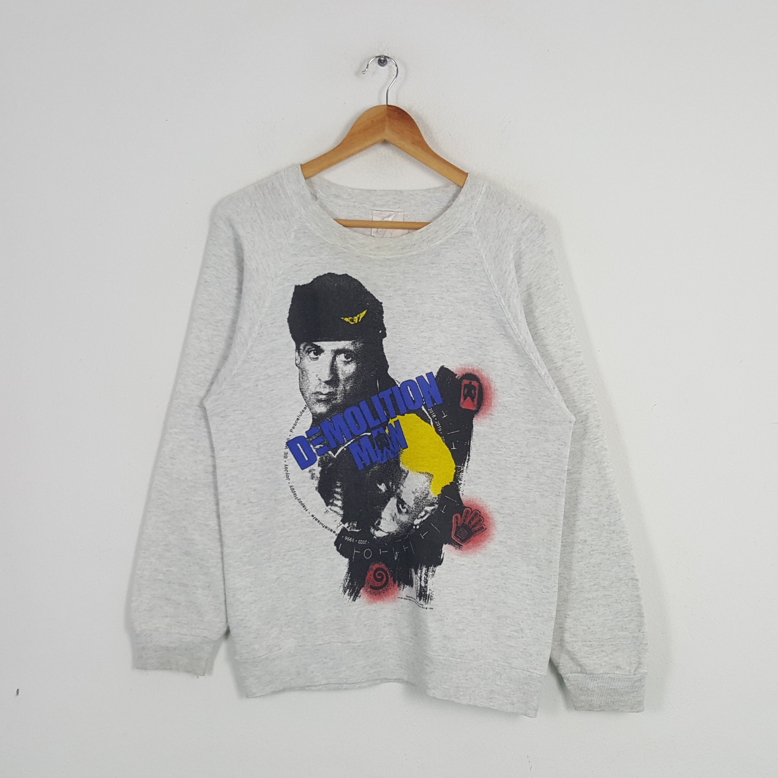 Vintage 90's Demolition Man American Movie Promo Sweatshirt