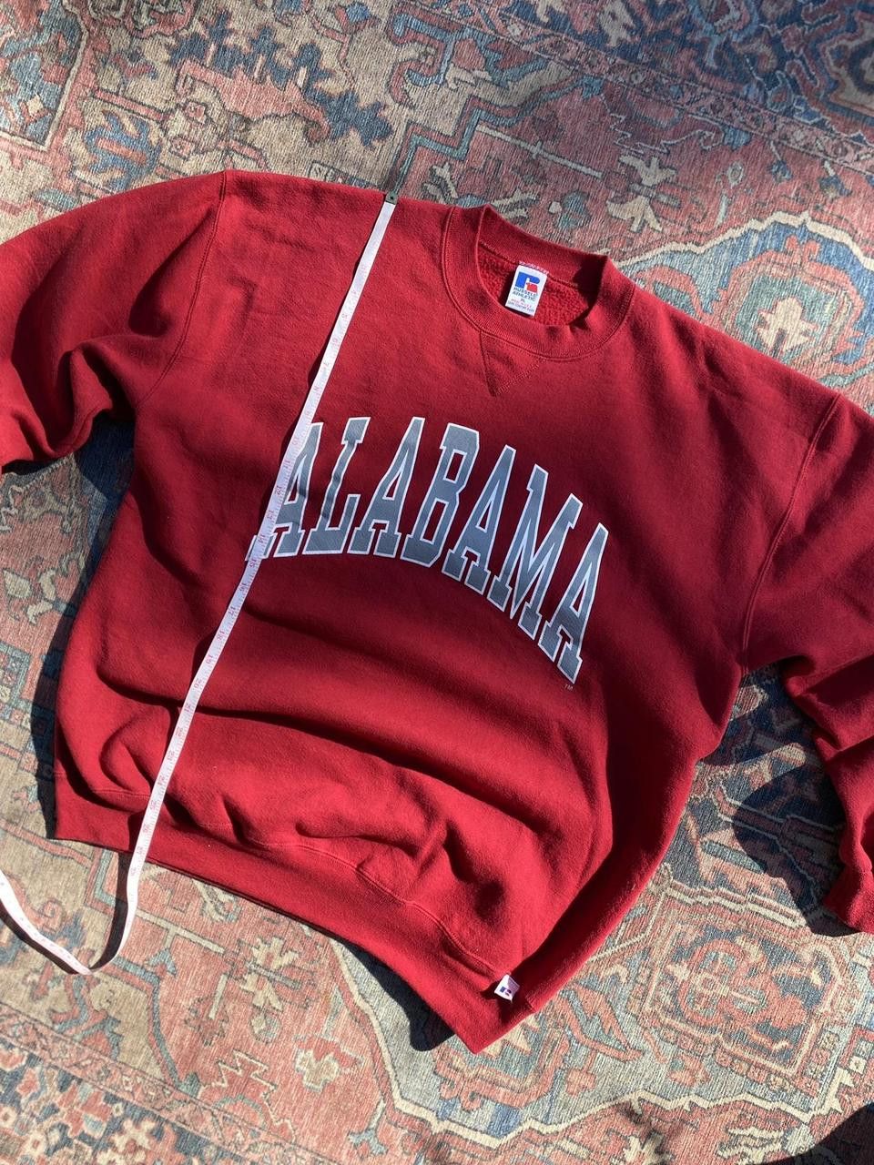 Russell Athletic Vintage 90s Red Russell Athletics Alabama Sweater XL Size US XL / EU 56 / 4 - 6 Thumbnail