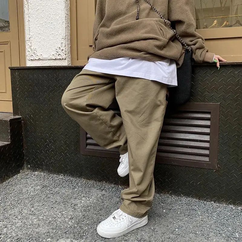 Japanese Brand Loose casual trousers Instagram style wide legs Y2K Size US 32 / EU 48 - 2 Thumbnail