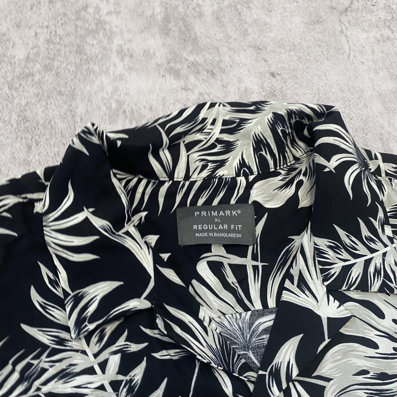 Other Black and white tropical print shirt Size US XL / EU 56 / 4 - 4 Thumbnail