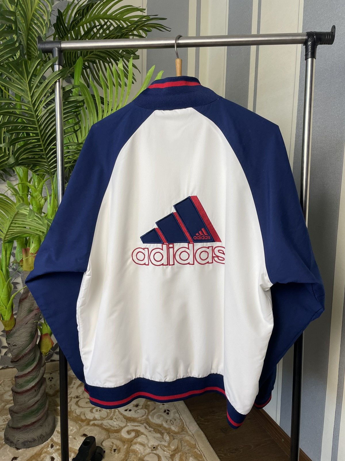 Adidas × Japanese Brand × Vintage Adidas Mens Long Sleeve Zip