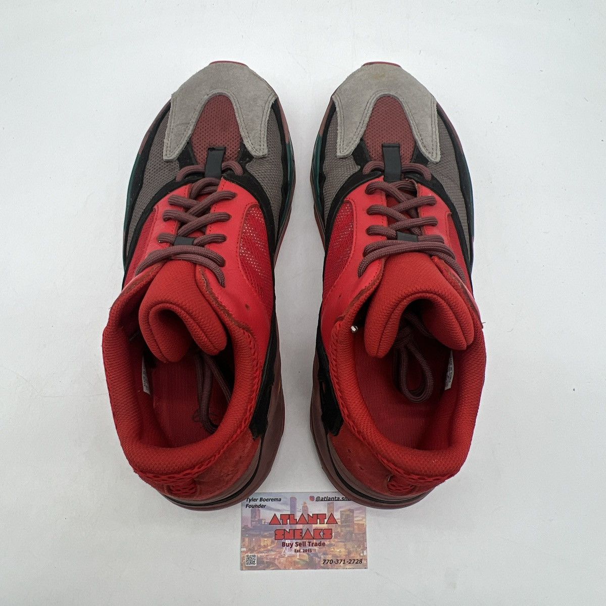 Adidas Yeezy boost 700 hi res red Size US 13 / EU 46 - 6 Thumbnail