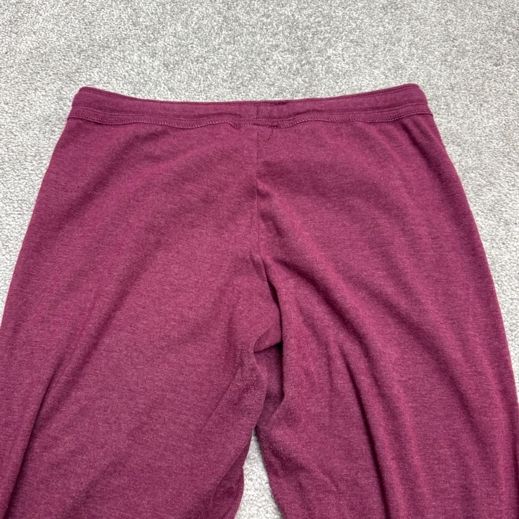Nike Nike The Athletic Dept. Cropped Jogger Sweatpants Womens Small Maroon 30x20 Size 28" / US 6 / IT 42 - 3 Thumbnail