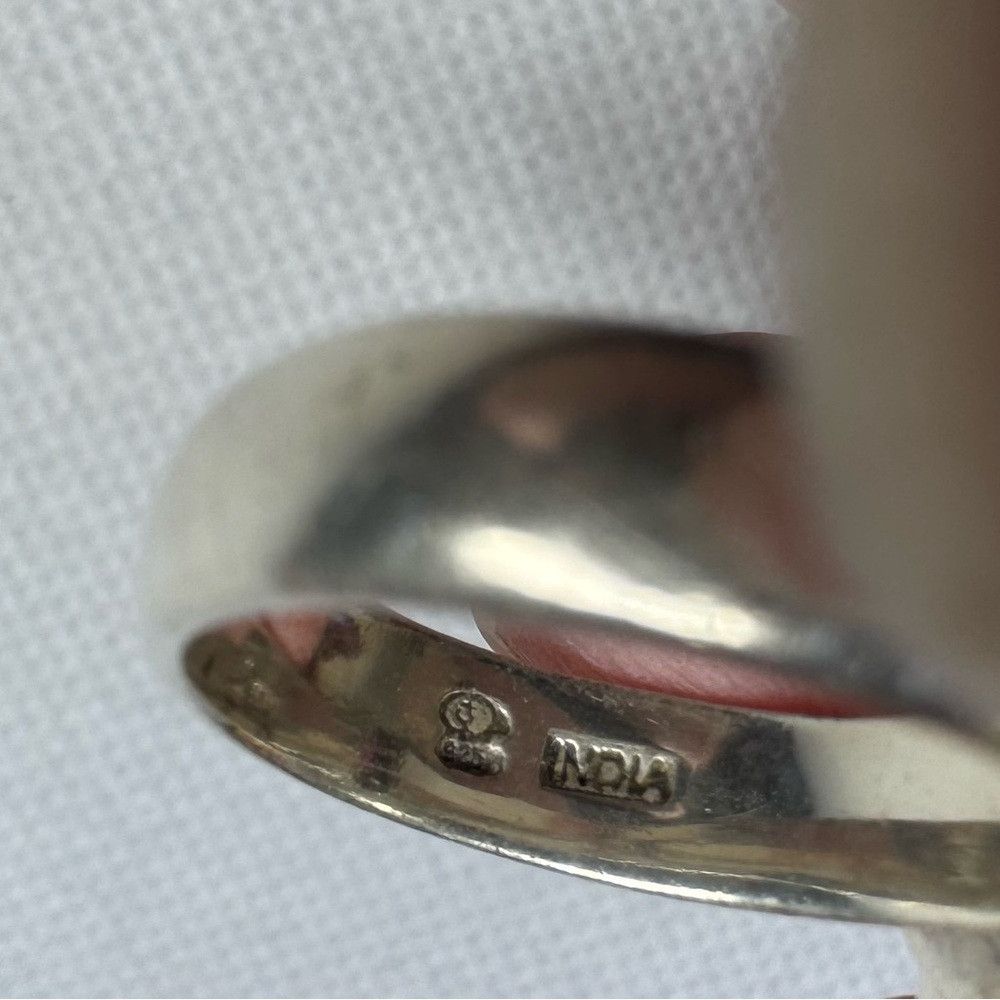 Other Vintage Doug Paulus 925 Sterling Silver Ring with Multicolo Size ONE SIZE - 6 Thumbnail