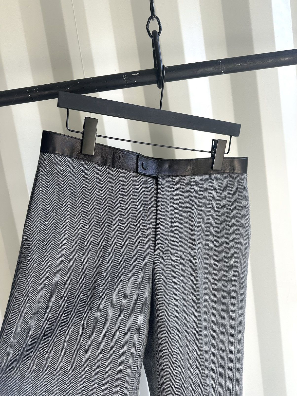 Gucci Herringbone Wide Leg Pants Size US 32 / EU 48 - 2 Thumbnail