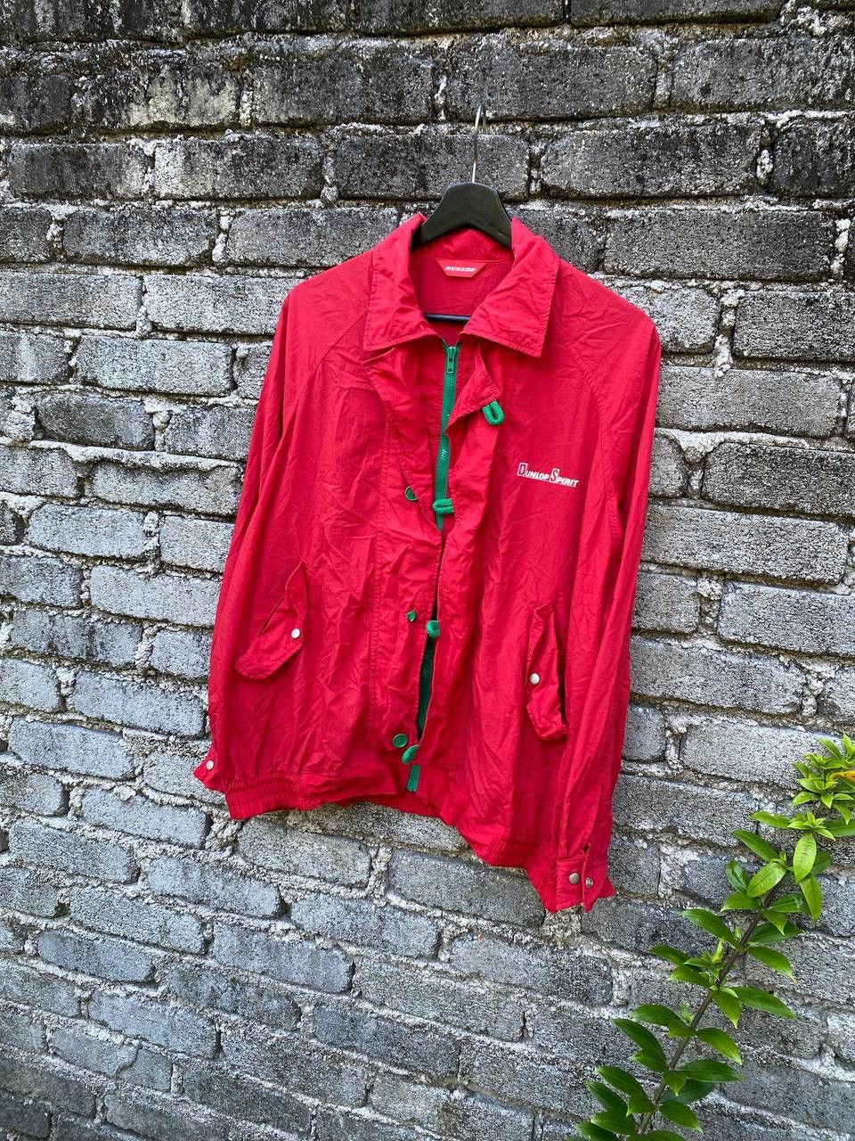 Dunlop Vintage 80s Dunlop Spirit Jacket Size US L / EU 52-54 / 3 - 3 Thumbnail