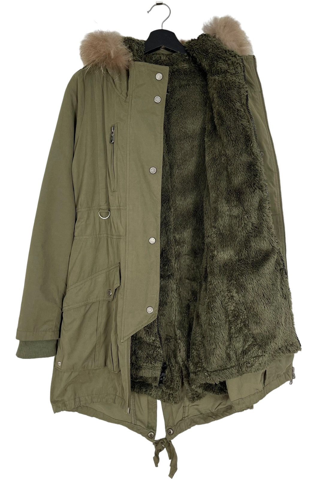 Japanese Brand BARAK JP Goa Fishtail Parka Jacket Size S / US 4 / IT 40 - 7 Thumbnail