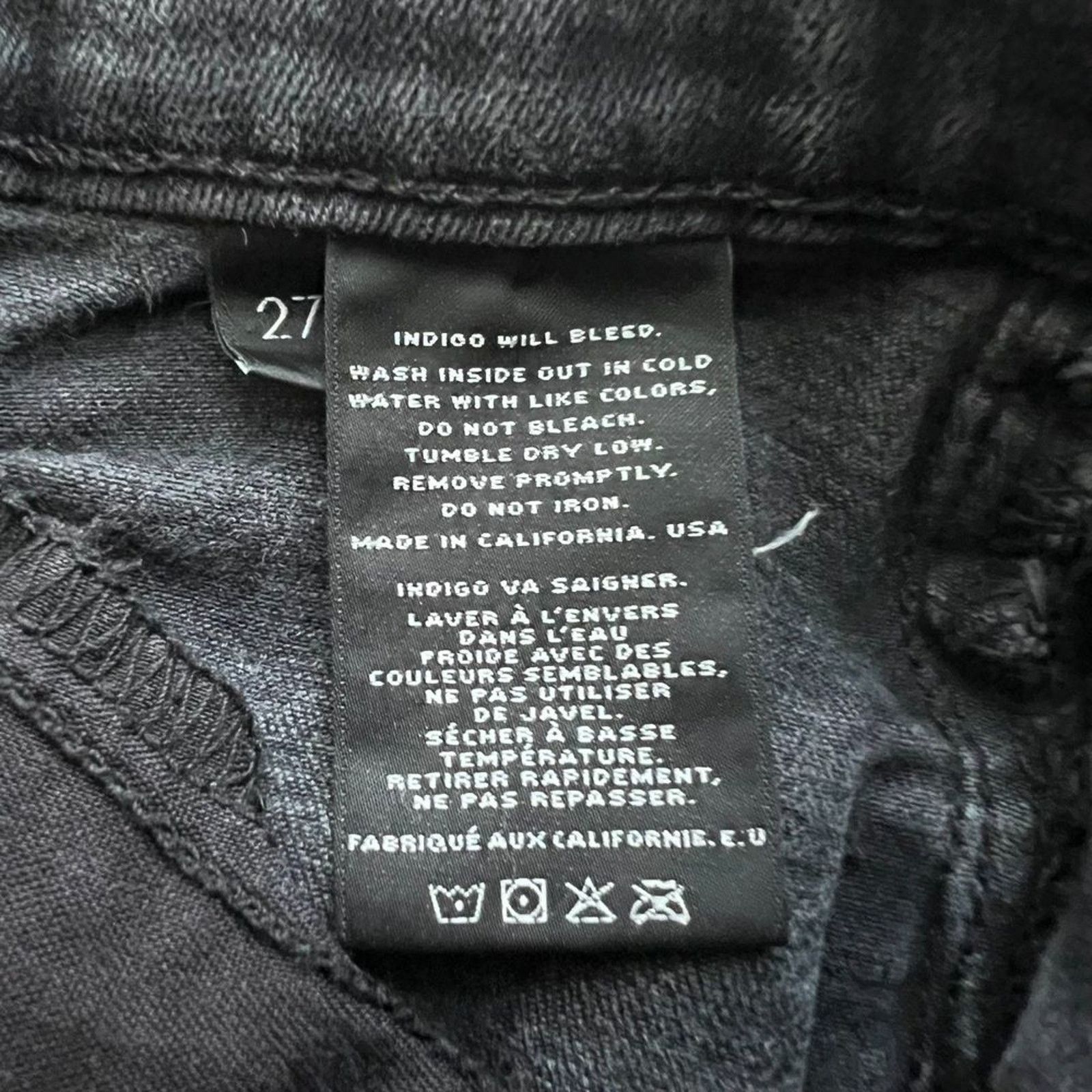 J Brand J Brand Grey Mid-Rise Skinny Leg Jeans, US27 Size 27" / US 4 / IT 40 - 9 Thumbnail
