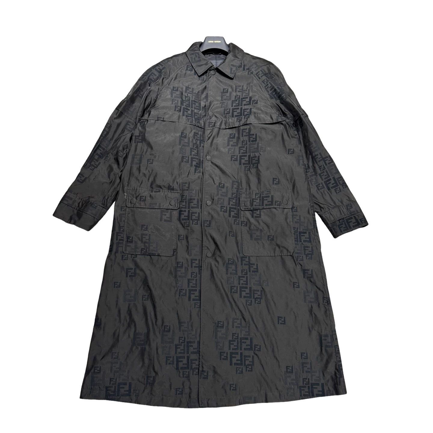 Fendi Fendi FF Monogram Raincoat Size 48 Size US M / EU 48-50 / 2 - 1 Thumbnail