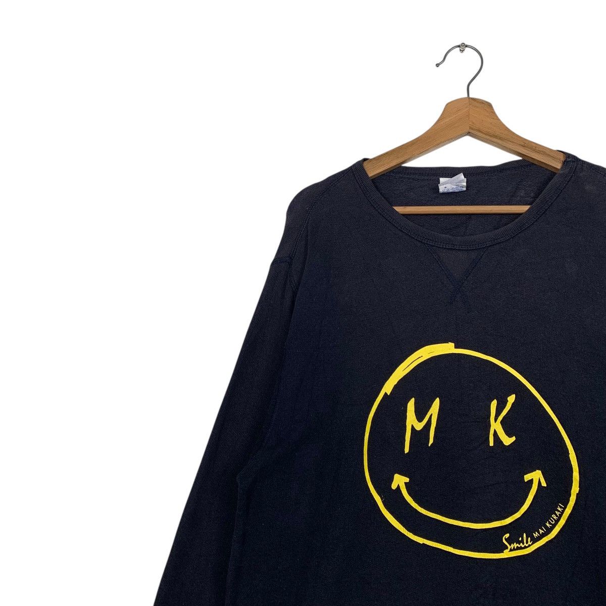 Japanese Brand Smile Mai Kuraki Crewneck Sweatshirt Size US XL / EU 56 / 4 - 6 Thumbnail