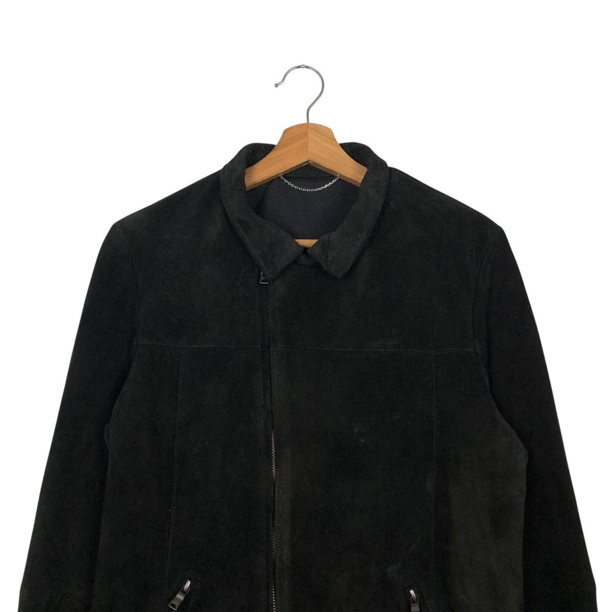 Hysteric Glamour 🔥VINTAGE BIKER LEATHER JACKET 5351 POUR LES HOMMES Size US M / EU 48-50 / 2 - 5 Thumbnail