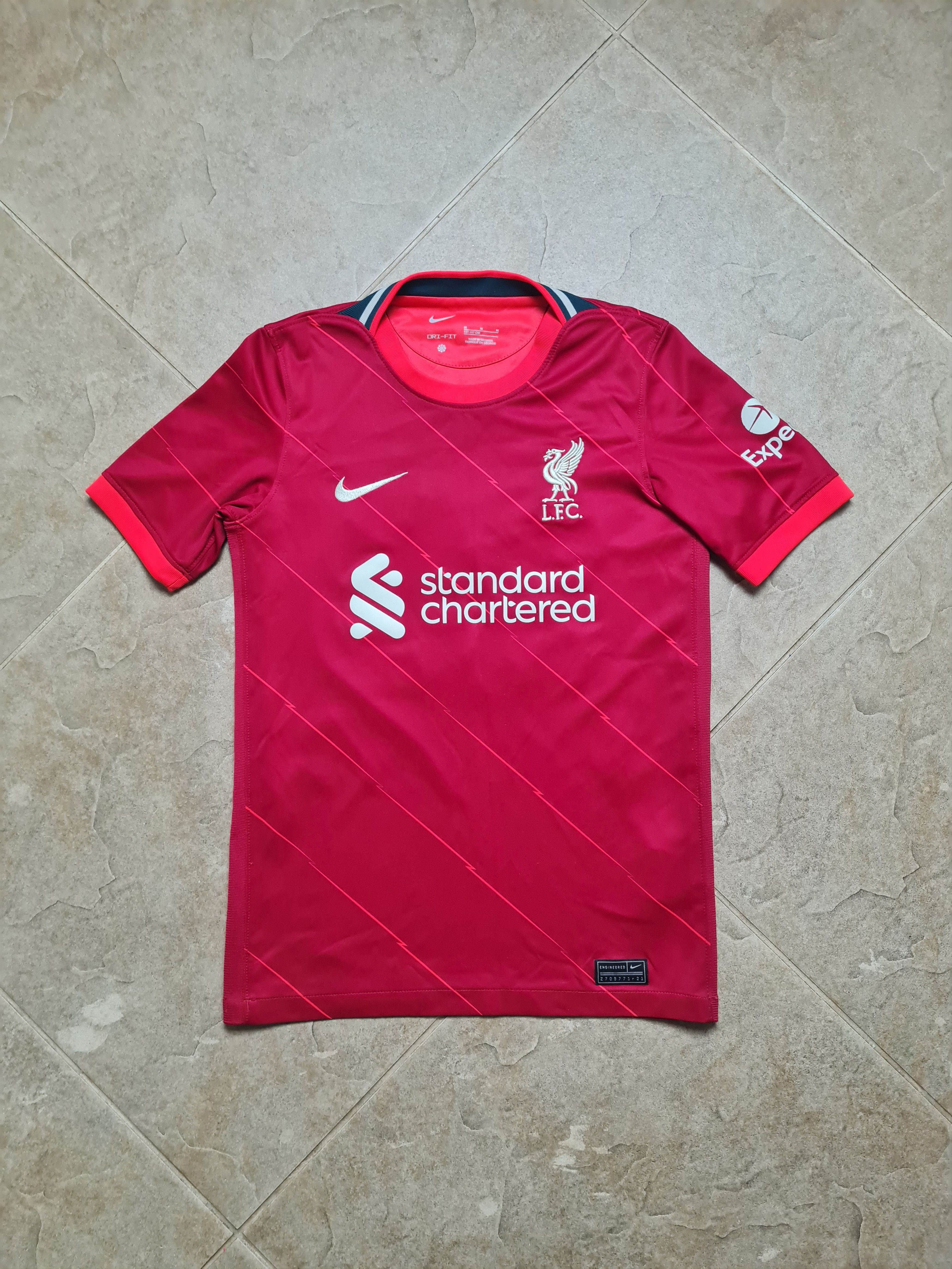 Nike Soccer Shirt #20 Diogo Jota Liverpool FC Nike 082568-888 Size US XXS / EU 40 - 2 Thumbnail