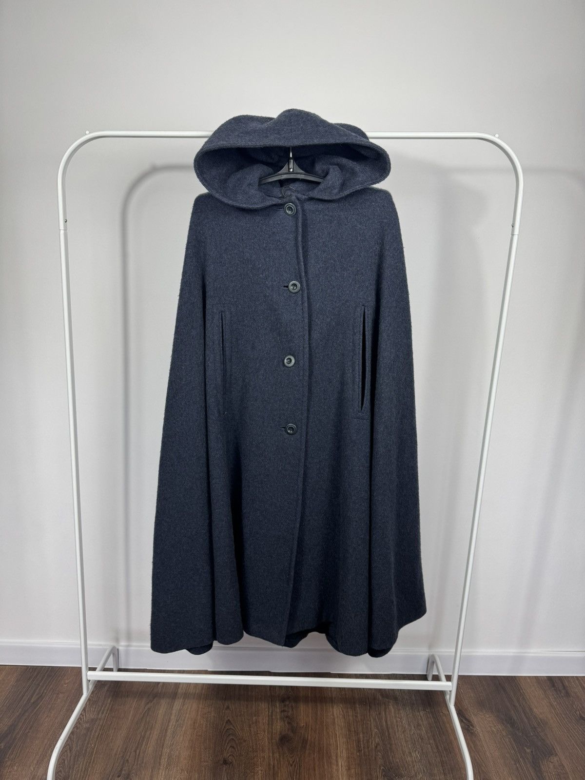 Other Vintage Raymond of London Hooded Wool Cape Cloak Poncho Size US L / EU 52-54 / 3 - 1 Thumbnail