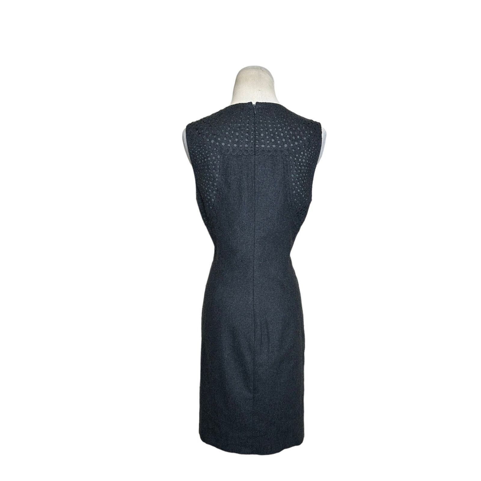 Susana Monaco Susana Monaco gray sleeveless wool sheath dress size 8 Size M / US 6-8 / IT 42-44 - 2 Thumbnail