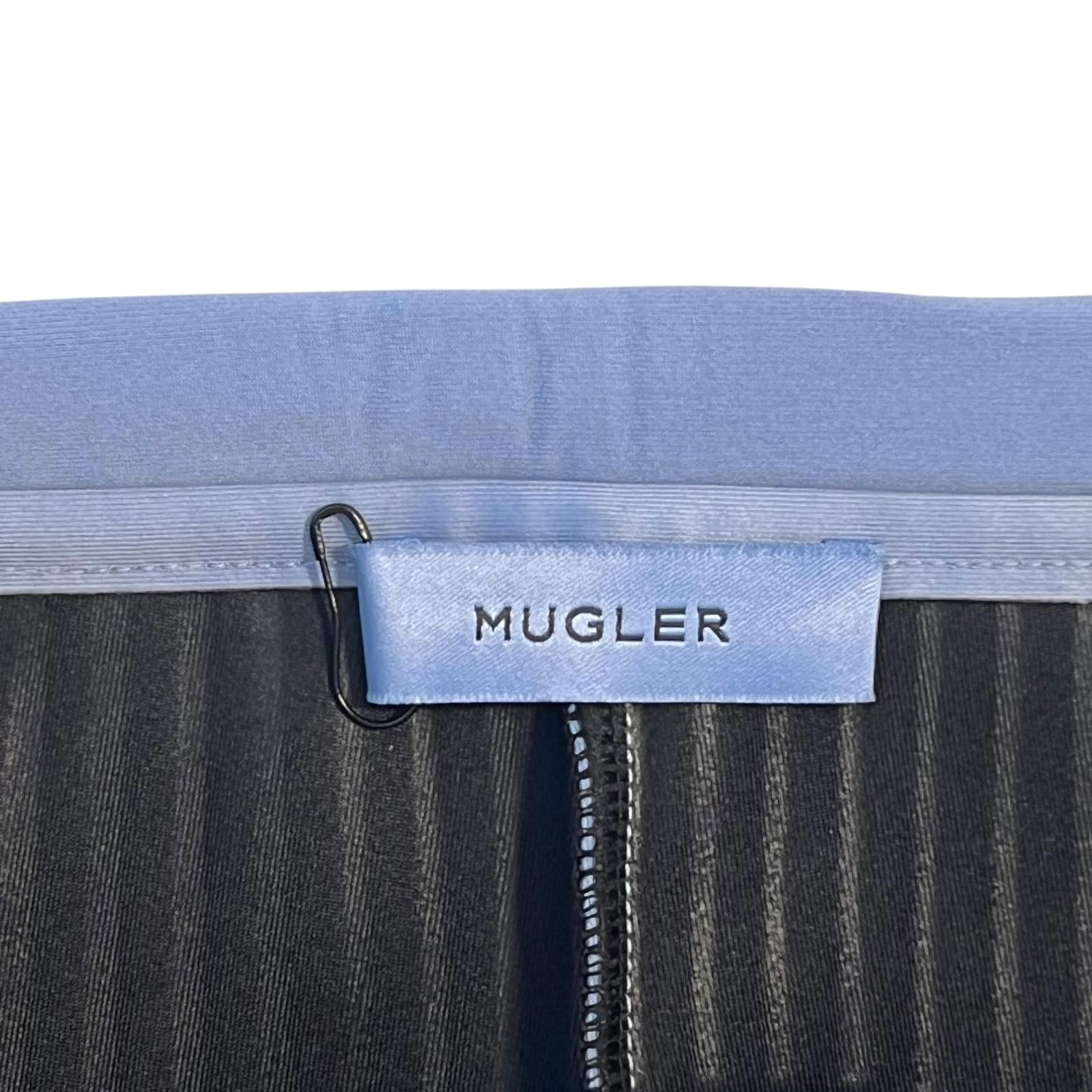 Mugler Mugler Stirrup Legging Pale Blue UK16 Size 34" / US 12 / IT 48 - 2 Thumbnail