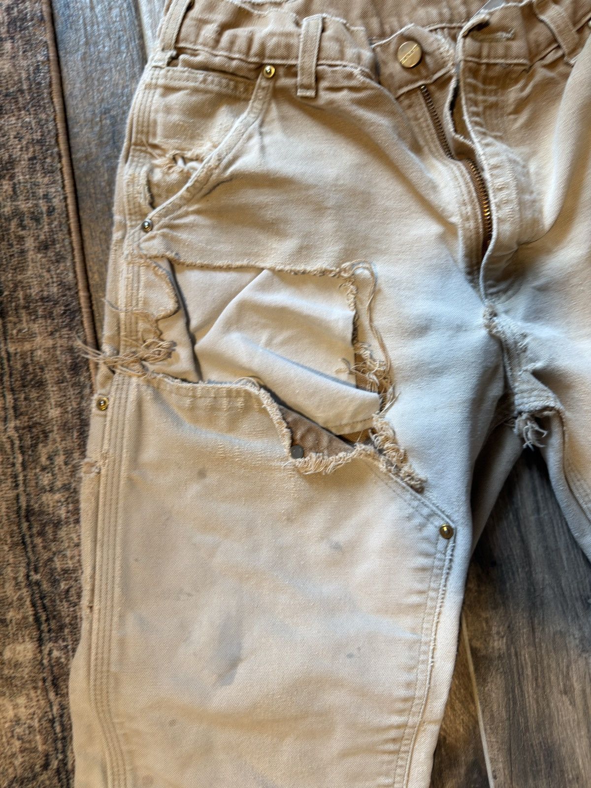 Vintage Vintage Carhartt Double Knee Carpenter Size US 30 / EU 46 - 2 Thumbnail