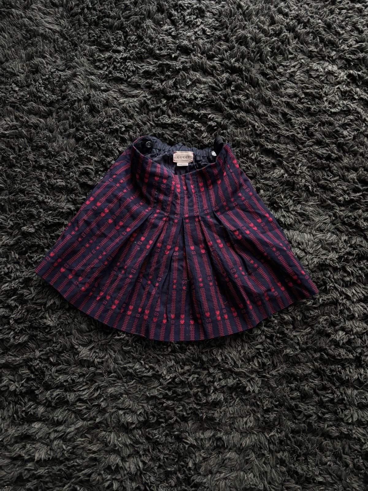 Gucci GUCCI Skirt Vintage spódnica miu red black y2k dripp women Size 24" / US 00 / IT 34 - 1 Thumbnail