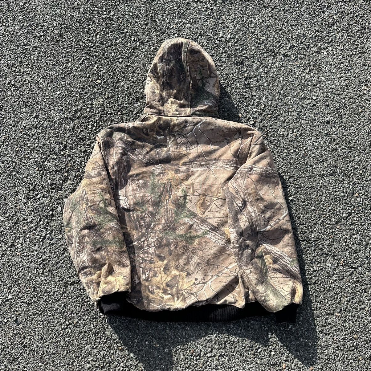 Carhartt Crazy Vintage Grail Carhartt RealTree Camo Hooded Jacket Size US XL / EU 56 / 4 - 7 Thumbnail