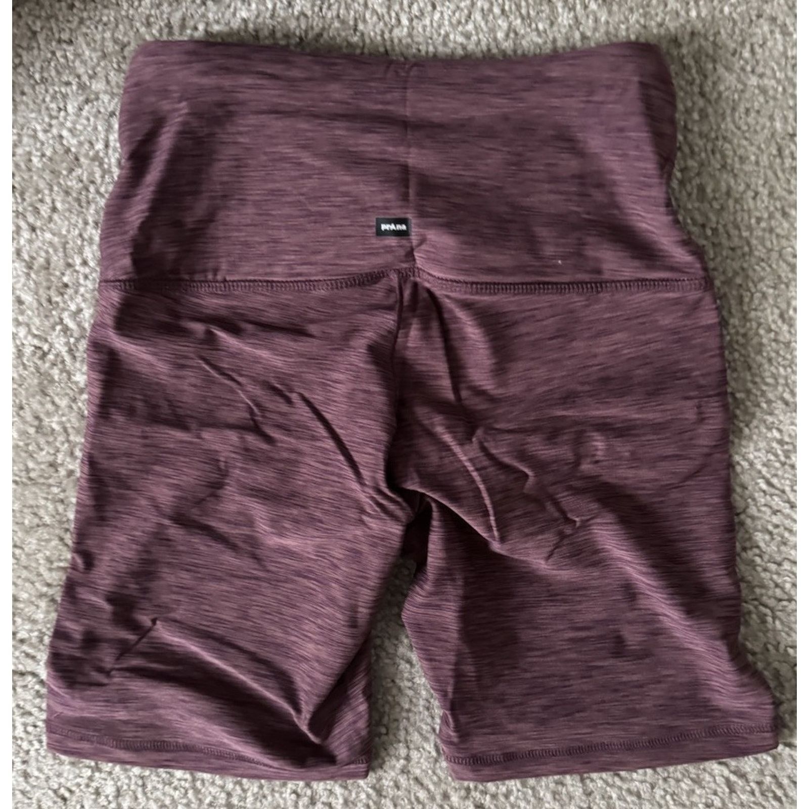 Prana prAna Kimble Shorts Bike Yoga Flannel Heather Women’s XS NEW Size 22" - 2 Thumbnail