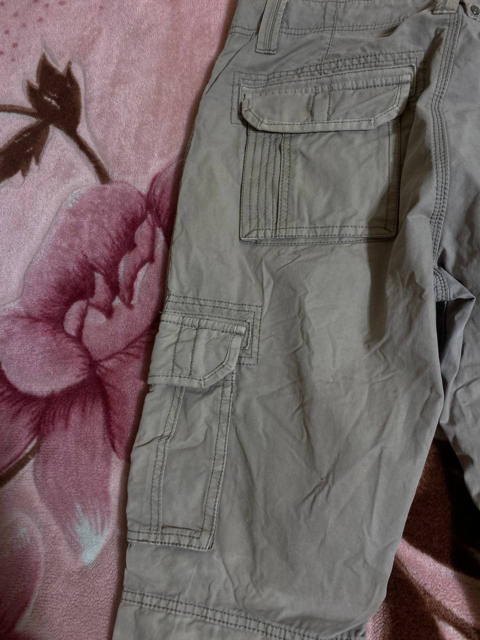 Other Crazy Dirty Baggy Faded Cargo Pants Japan Avant Garde Style Size US 30 / EU 46 - 7 Thumbnail