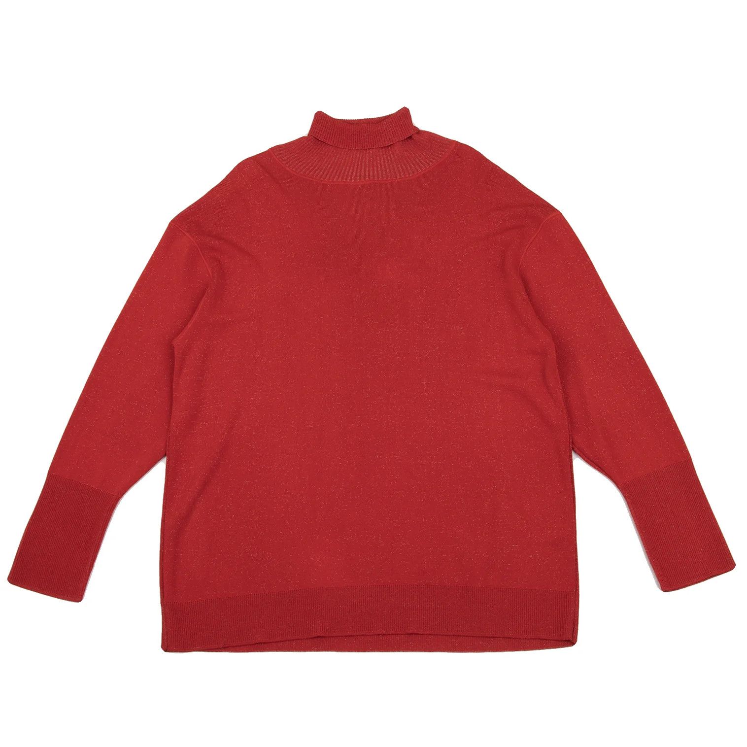 Jean Paul Gaultier Turtleneck Knit in Red, Size 48 Size US M / EU 48-50 / 2 - 1 Thumbnail