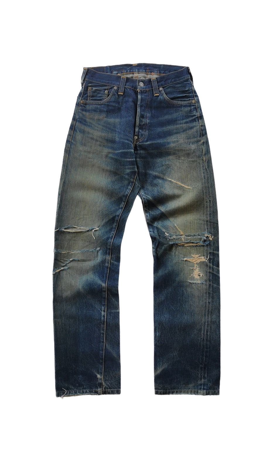 Levi's × Undercover × Vintage Selvedge Levis Vintage Nice Distressed Style (Size 28x42) Size US 28 / EU 44 - 2 Thumbnail