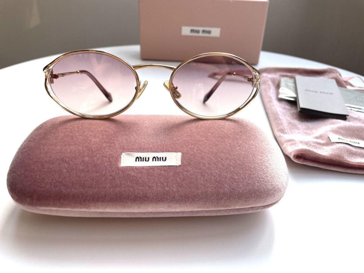 Miu Miu NEW Miu Miu sunglasses SMU 52YS 5AK-06S Size ONE SIZE - 5 Thumbnail