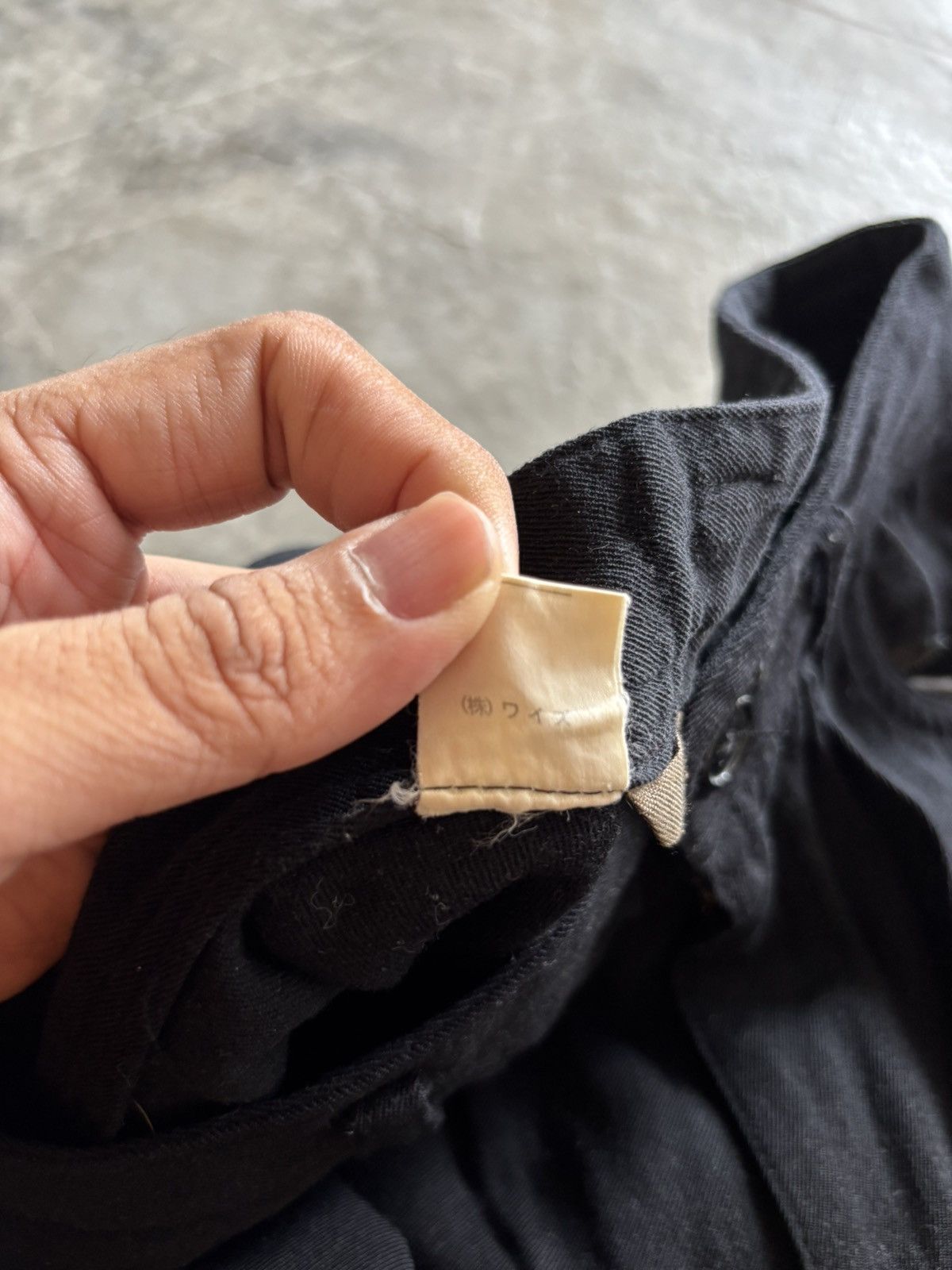 Y's × Yohji Yamamoto Y’s by Yohji Yamamoto black trouser classic style vintage Size 24" / US 00 / IT 34 - 7 Thumbnail