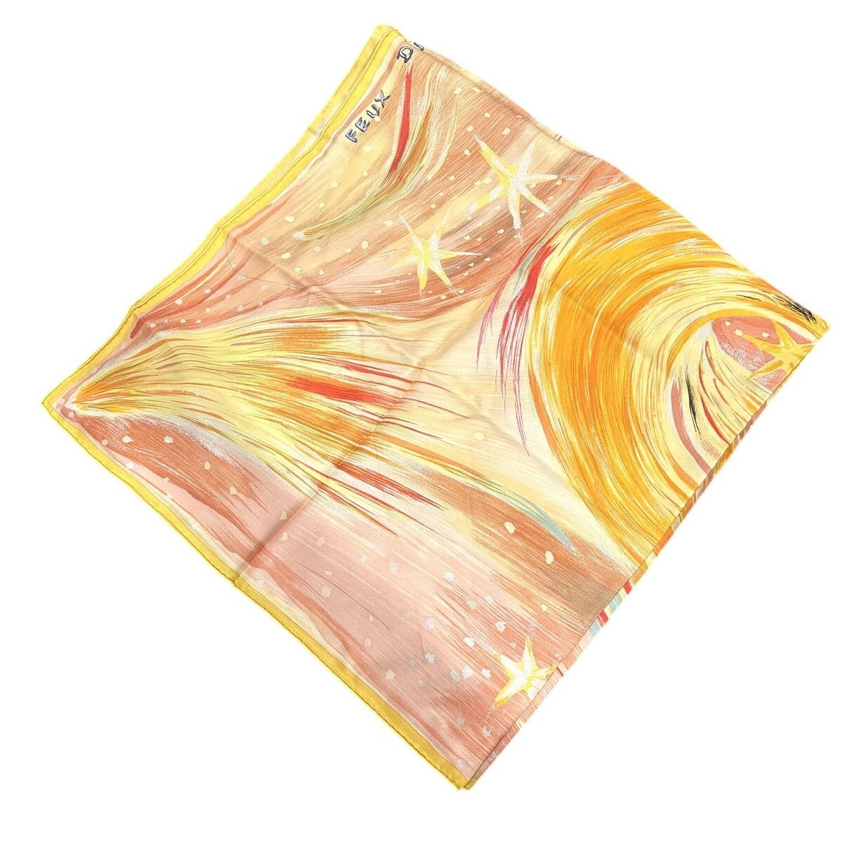Hermes HERMES Feux Du Ciel Scarf - Excellent RARE/Vintage wBox Size ONE SIZE - 4 Thumbnail