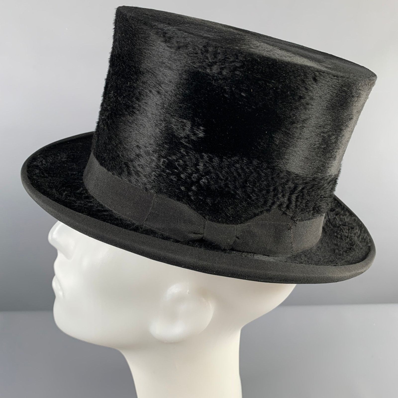 Other SPECIAL MAKE Black Felt Top Hat Size ONE SIZE - 5 Thumbnail