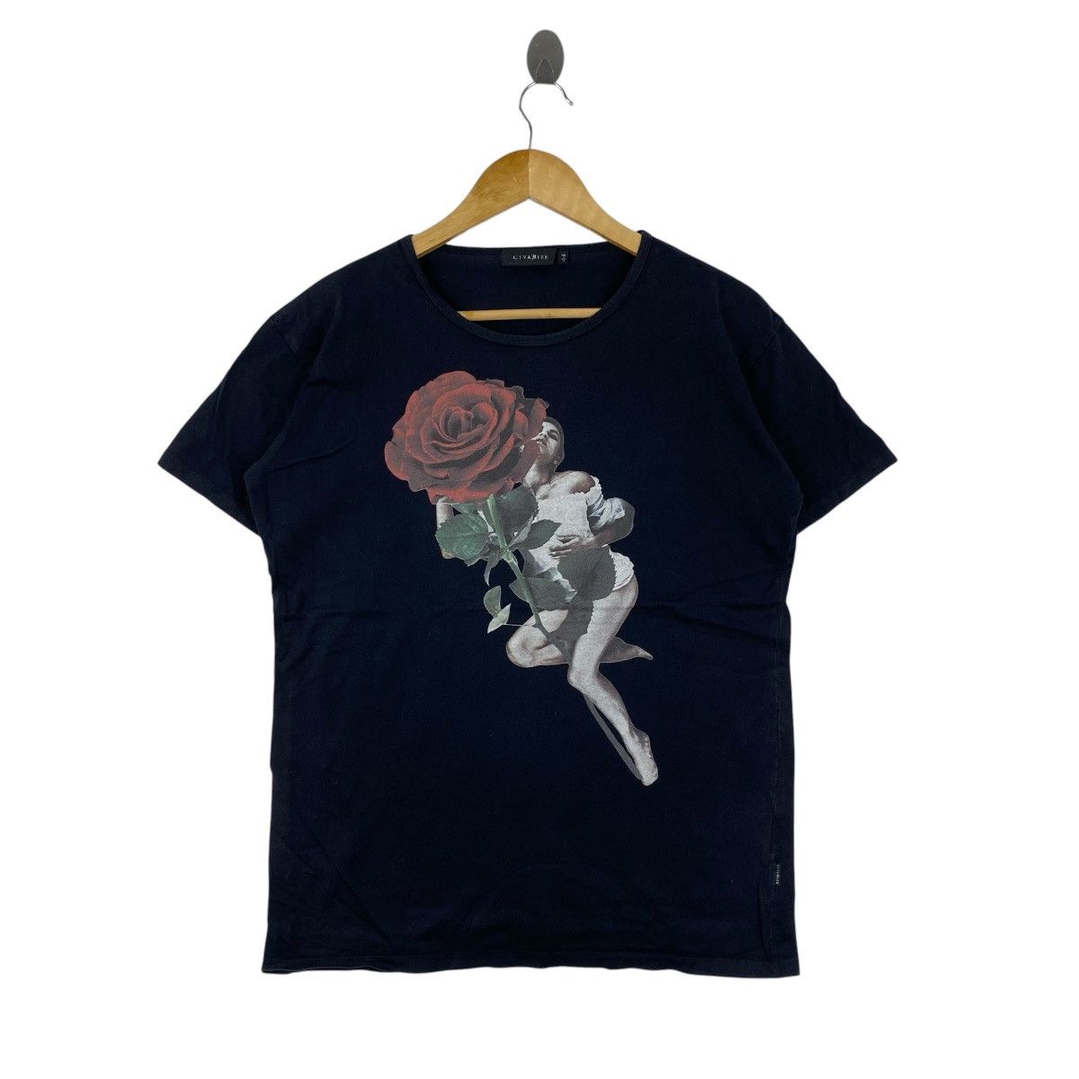 CIVARIZE Civarize Rose Girl Graphic Tee Japanese Archive Goth Size M Size US M / EU 48-50 / 2 - 1 Thumbnail