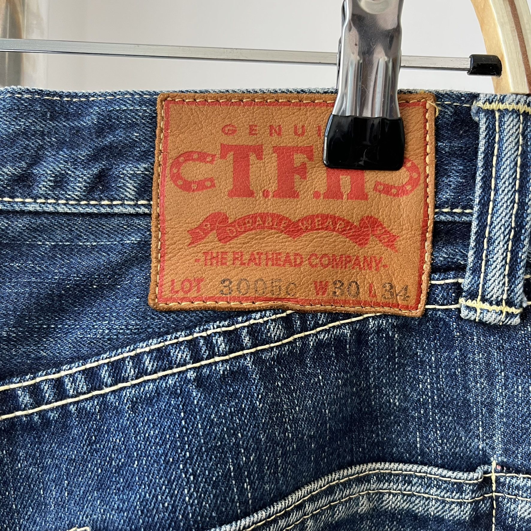The Flat Head Size 28x32 Vintage Flat Head 3005 Straight Cut Jeans S1770 Size US 28 / EU 44 - 10 Thumbnail