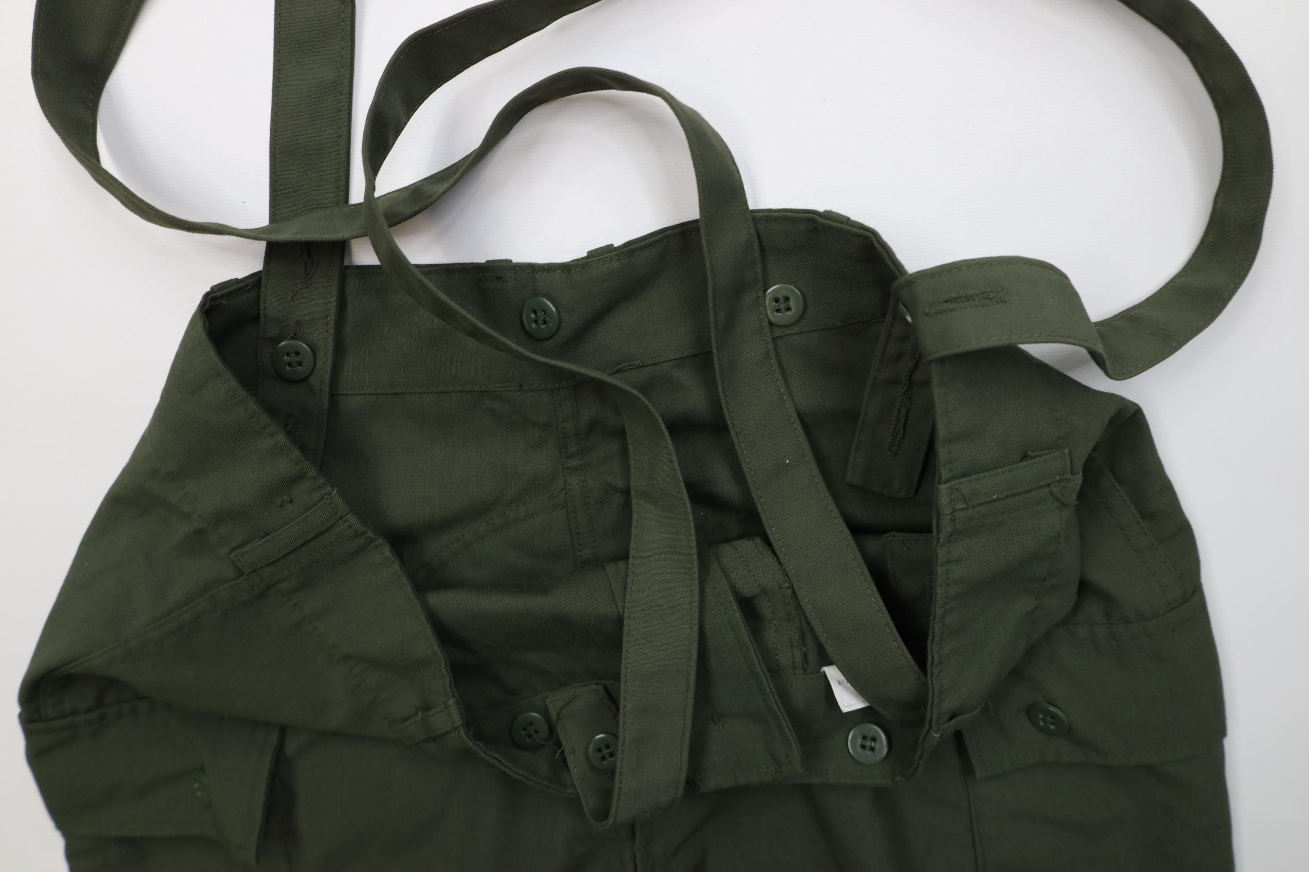Vintage Vintage 80s ROK Korea Military Wide Leg Cargo Pants Overalls Size US 36 / EU 52 - 9 Thumbnail