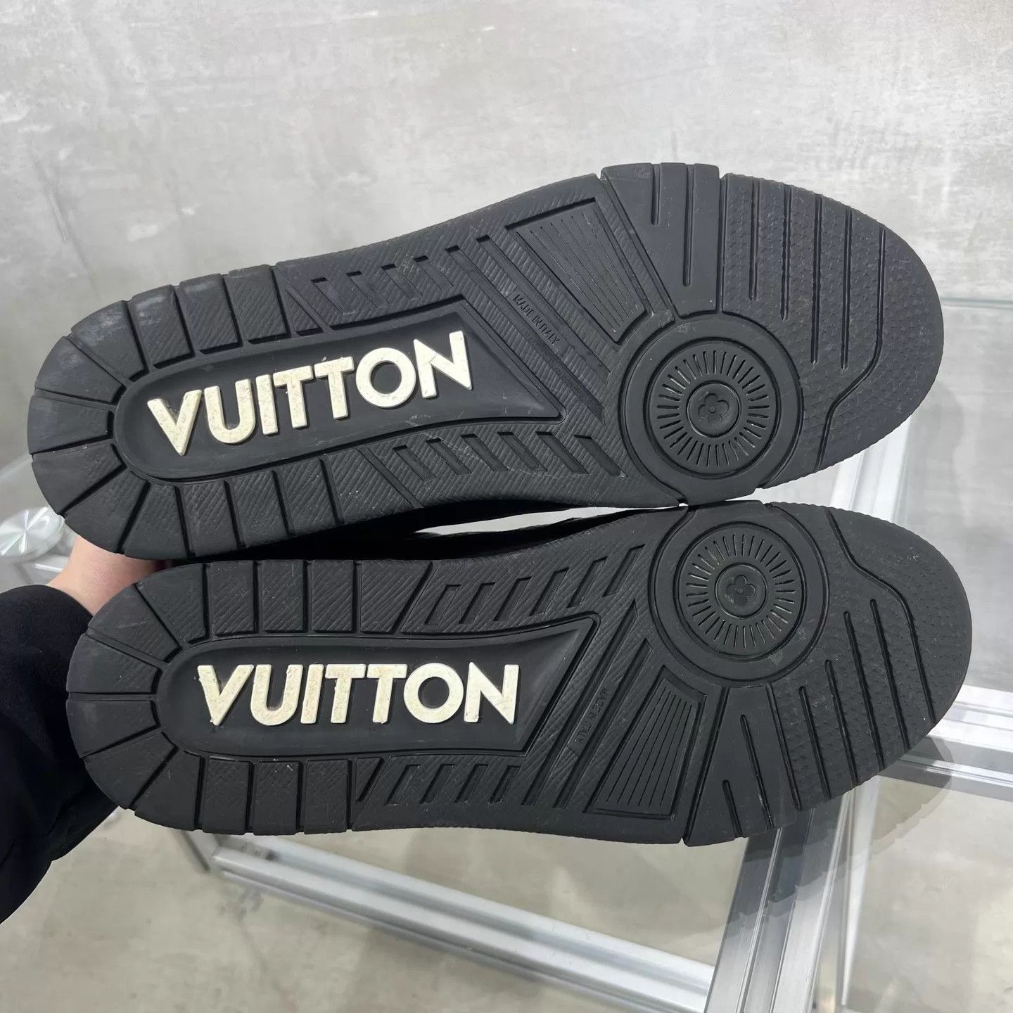Louis Vuitton LV Trainer Black UK8 42 Size US 9 / EU 42 - 7 Thumbnail