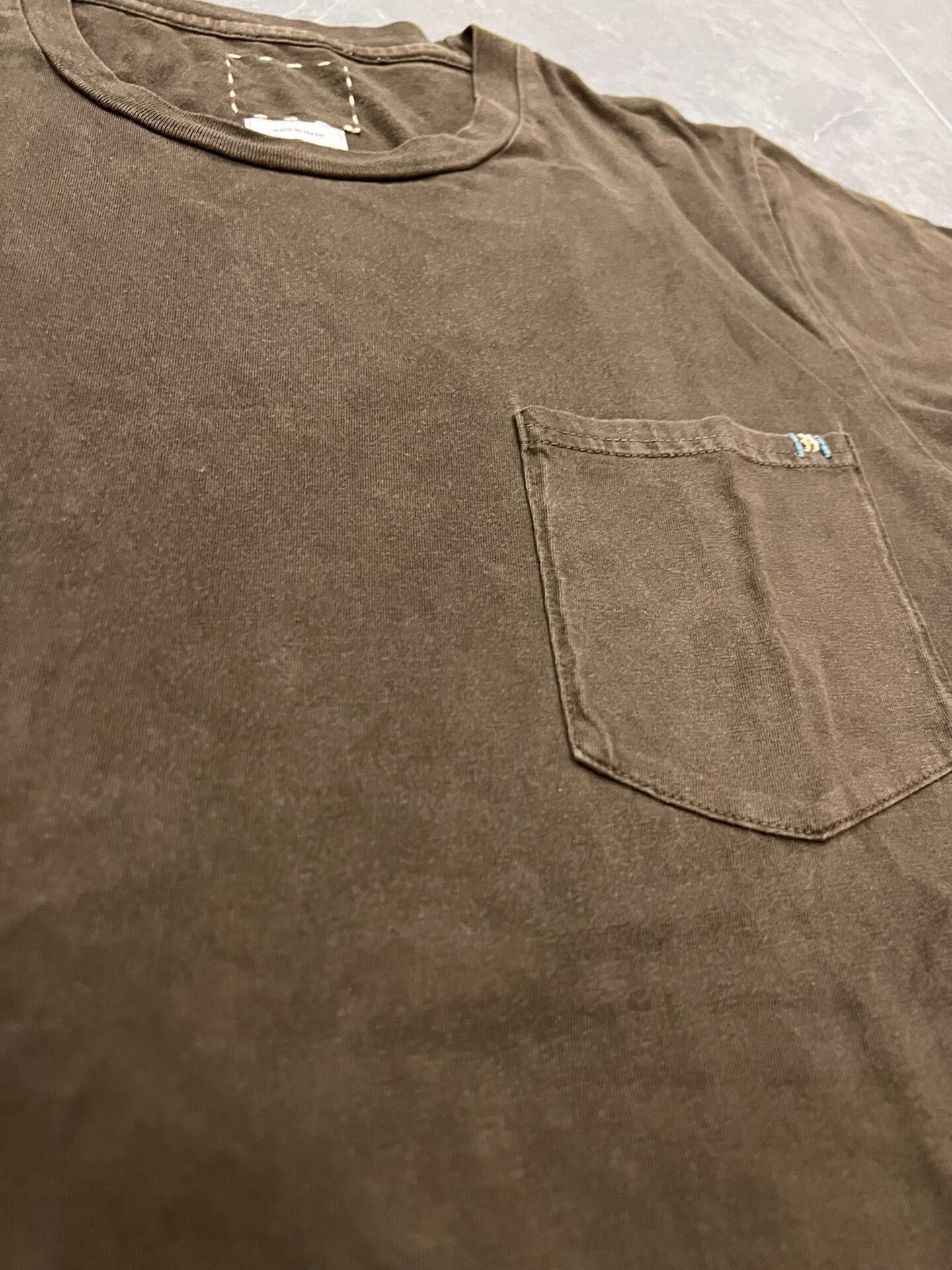 Visvim visvim 14ss Jumbo Tee S/S DK.MUD Size US L / EU 52-54 / 3 - 3 Thumbnail